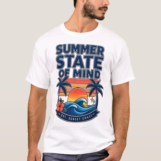 サマー・ステート・オブ・マインド Tシャツ (正面)
