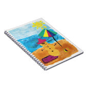 サマー スノーマン - 子供たちのためのCHOCアート ノートブック (右側)