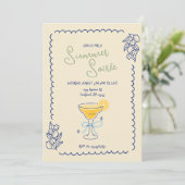 サマー・ソワレ カクテル・イブニング ご招待 招待状 (スタンド正面)