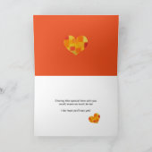 サマー・タンゴ　ベストマンカード 招待状 (内部)