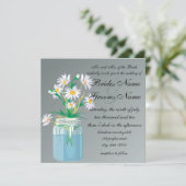 サマー デイジー ウェディング 招待状 (スタンド正面)