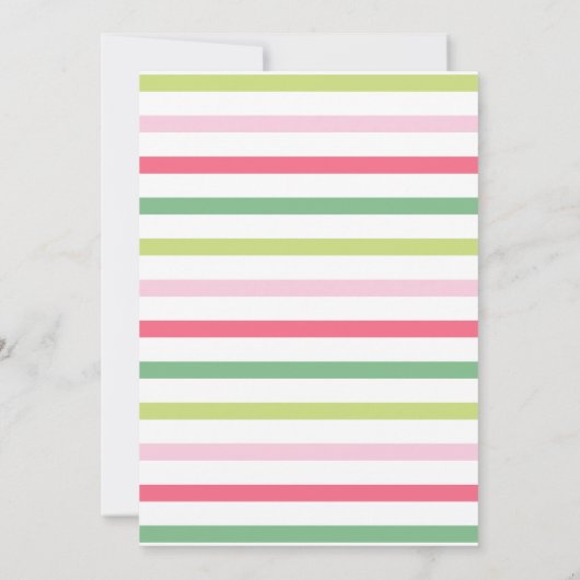 サマー・トゥッティ・フルッティ・トロピカル・巨大フルーツ 招待状 (裏面)