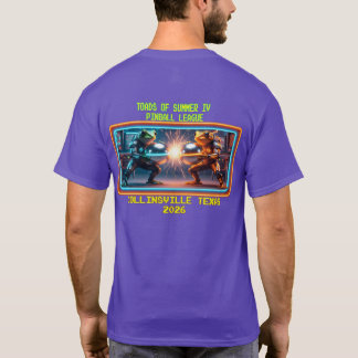 サマー・トードズ4 ピンボールリーグ Tシャツ