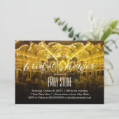 サマー ナイト メリーゴーランド ブライダル シャワー 招待状 (スタンド正面)