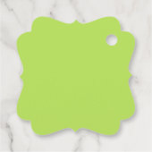 サマー ネオン プール パーティー ブライズメイド パーティー フェイバータグ (裏面)