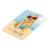 サマー・ノーウィッチ・テリア・マグネット マグネット (左側)