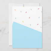 サマー バースデー プール パーティへようこそ 招待状 (裏面)