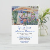 サマー パティオ パーティー イベント ご招待 招待状 (スタンド正面)