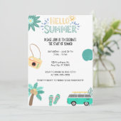 サマー パーティーへようこそ 招待状 (スタンド正面)