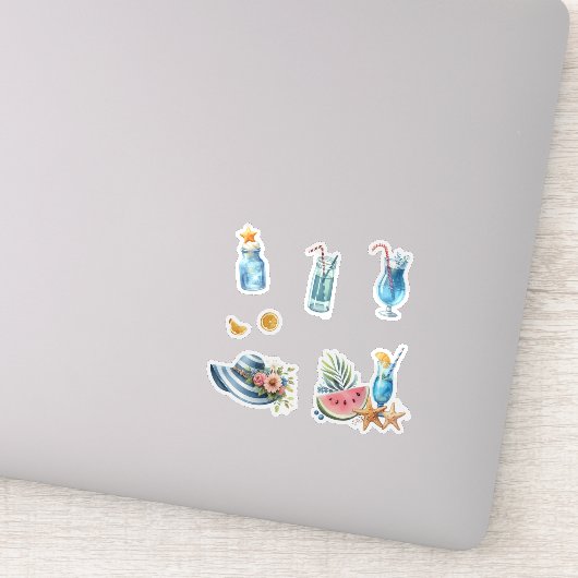 サマー・ビーチ シール (詳細)