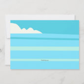 サマー ピクニック ご招待 招待状 (裏面)