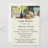 サマー ファミリー カントリー リユニオン パーティー ご招待 招待状 (裏面)