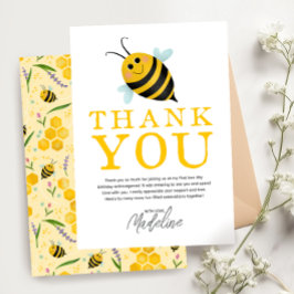 サマー ファースト ビー デー 1歳の誕生日 サンキューカード