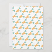 サマー ファーマーズ マーケット にんじん 野菜 招待状 (裏面)