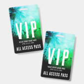 サマー・フェスティバル・イベントVIP バッジ (正面＆裏面)