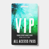 サマー・フェスティバル・イベントVIP バッジ (裏面)
