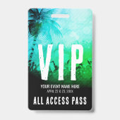 サマー・フェスティバル・イベントVIP バッジ (正面)