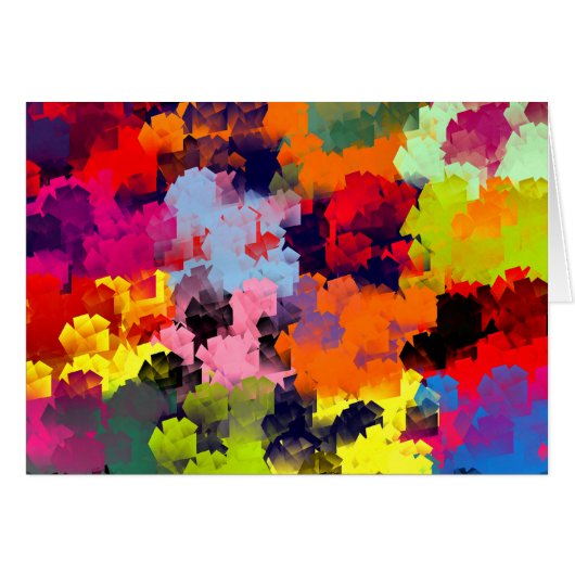 サマー フラワーズ カード (正面横)