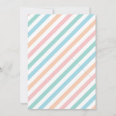 サマー プール パーティー バックヤード BBQ バッシュ 招待状 (裏面)