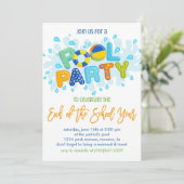 サマー プール パーティー、学年度末パーティー 招待状 (スタンド正面)