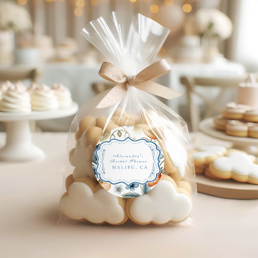 サマー・ベリー・ラブ ブライダルシャワー ラウンドシール