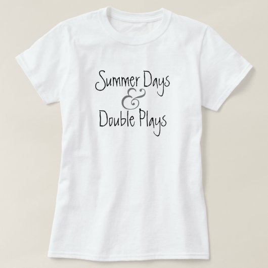 サマー＆ベースボールTシャツ Tシャツ (デザイン正面)