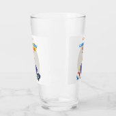 サマー ホリデー ゴース ビーチ テーマ キュート カートゥーン タンブラーグラス (左)