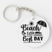 サマー ホリデー テーマ キーホルダー (正面)