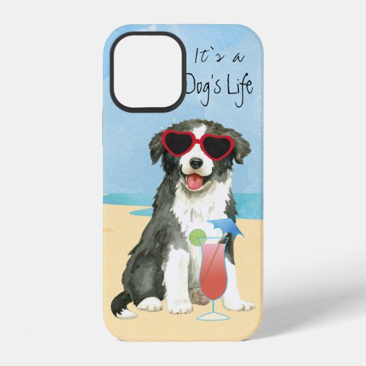 サマー ボーダーコリー Case-Mate iPhoneケース iPhone 12ケース (裏面)