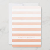 サマー マンゴー | 屋外 ブライダルシャワー 招待状 (裏面)