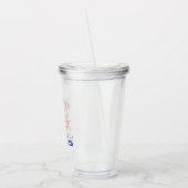サマー リーディング ブルー ビーチ クラブ パーティー アクリルタンブラー (左)