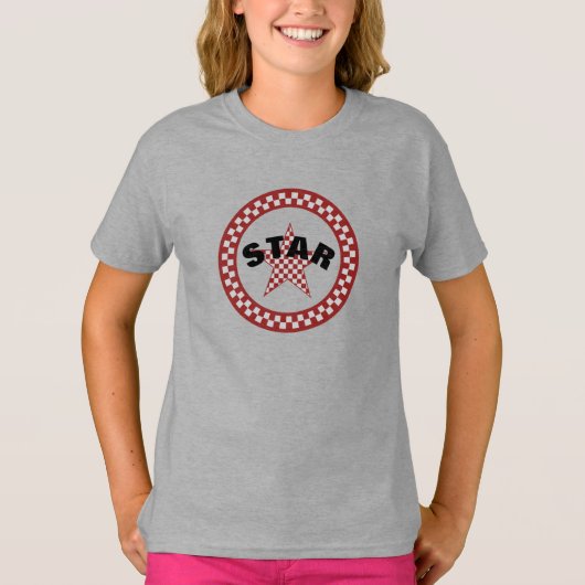 サマー レッド プライド スター Tシャツ (正面)