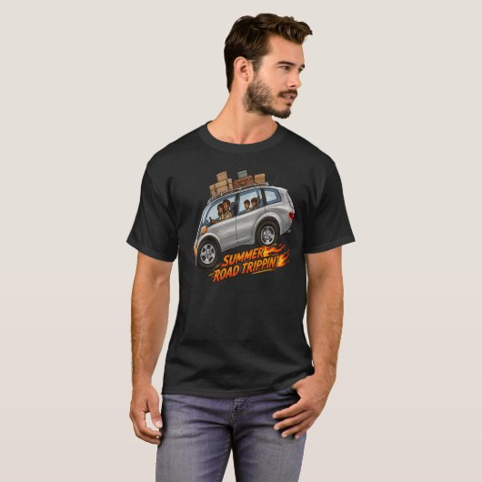 サマー・ロードトリップ Tシャツ (正面フル)