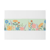 サマー ワイルドフラワー ウェディング インビテーション ベリーバンド 招待状ベリーバンド (裏面例)