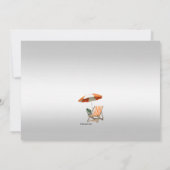 サマー ヴァイブス ご招待 招待状 (裏面)