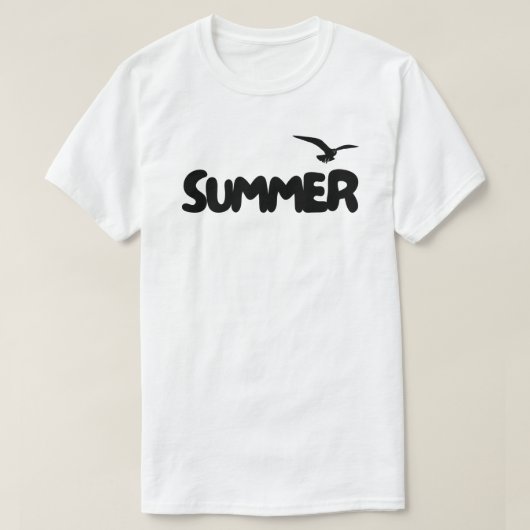 サマー ヴァイブ シンプル Tシャツ (デザイン正面)