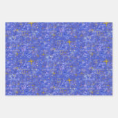 サマー〔占星術の〕十二宮図トリオジェミニがんレオ ラッピングペーパーシート (正面)