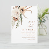 サマー&秋ボヘミアン結婚フローラ 招待状 (スタンド正面)