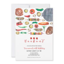 サマーBBQクックアウト誕生日