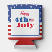 サマーBBQファミリー懇親会7月4日カスタム 缶クーラー (裏面)