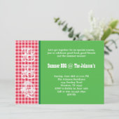 サマーBBQ招待状 招待状 (スタンド正面)