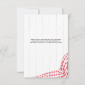 サマーBBQ招待状 招待状 (裏面)