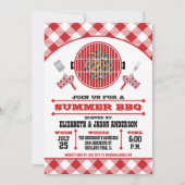 サマーBBQ招待状 招待状 (正面)