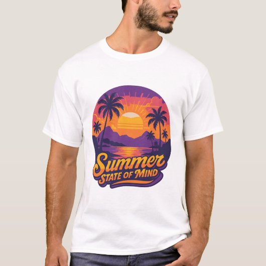 サマーTシャツデザイン Tシャツ (正面)