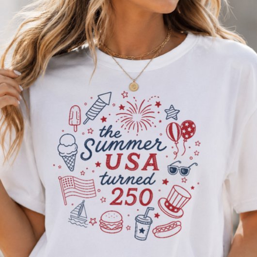 サマーUSA250歳記念Tシャツ Tシャツ