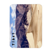 サミエ修道院の近くの砂丘 – チベット マグネット (縦)