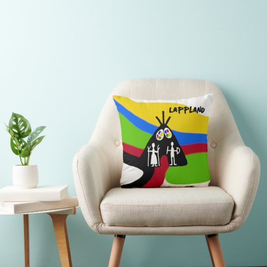 サミスクデザインユニクコード文字 クッション (椅子)