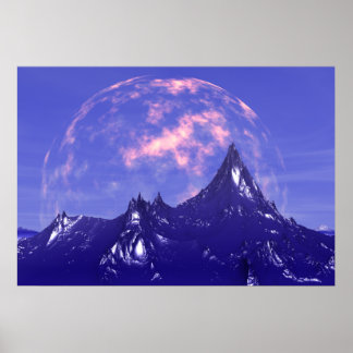 サミットのポスターでの惑星の上昇 ポスター