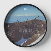 サミットの征服 壁時計 (正面)