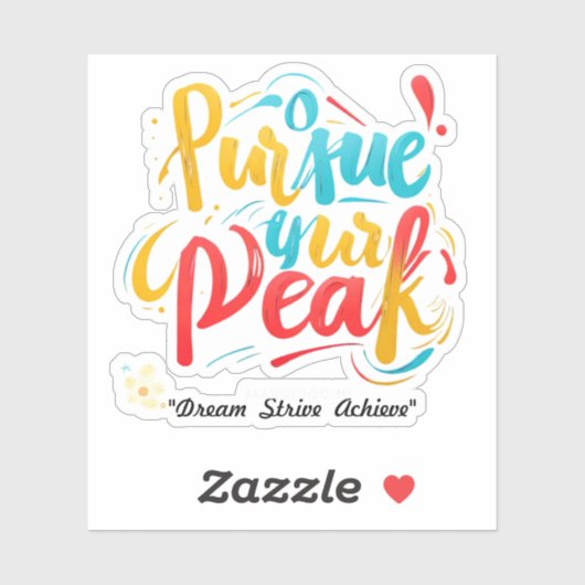 「サミットへの道」 シール (シート)